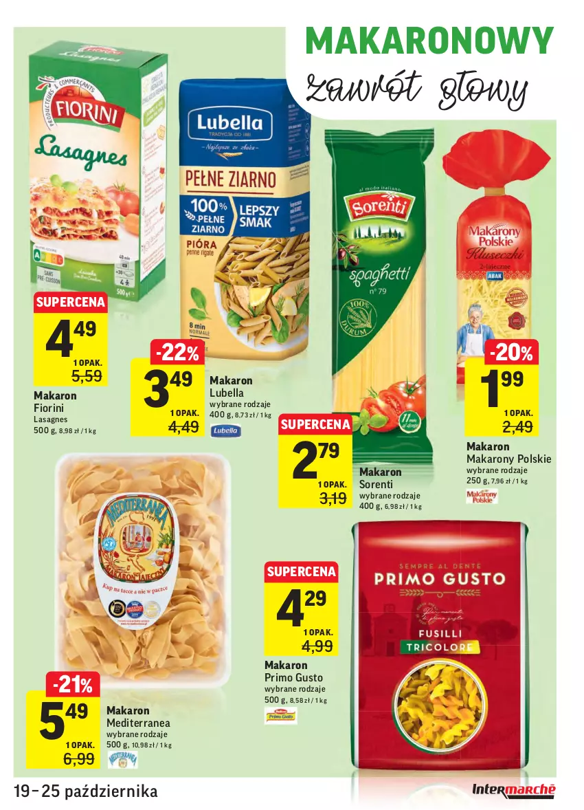 Gazetka promocyjna Intermarche - ważna 19.10 do 25.10.2021 - strona 27 - produkty: Bell, Bella, Lasagne, Lubella, Makaron