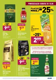 Gazetka promocyjna Aldi - Gazetka - ważna od 15.05 do 15.05.2021 - strona 11 - produkty: Piwa, Piwo, Sok pomarańczowy, Dawtona, Sok, Gra, Starovar, Kawa mielona, Kawa, Tera, Tymbark, Sok pomidorowy, Mocca Fix Gold, Jacobs, Woseba