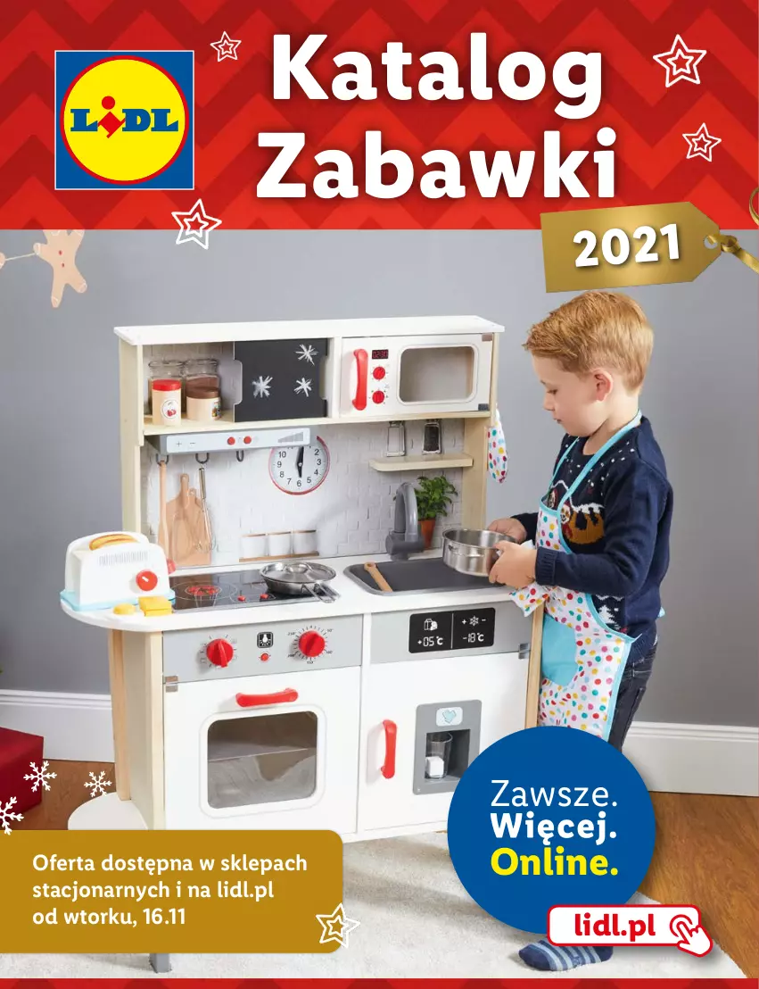 Gazetka promocyjna Lidl - KATALOG ZABAWKI 2021 - ważna 15.11 do 26.12.2021 - strona 1