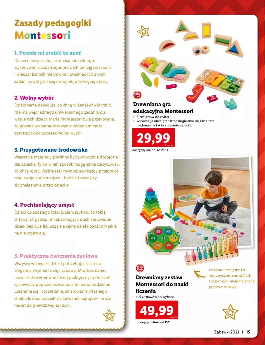 Gazetka promocyjna Lidl - KATALOG ZABAWKI 2021 - ważna 15.11 do 26.12.2021 - strona 15 - produkty: Bieganie, Chleb, Dzieci, Gra, Lanki, Monte