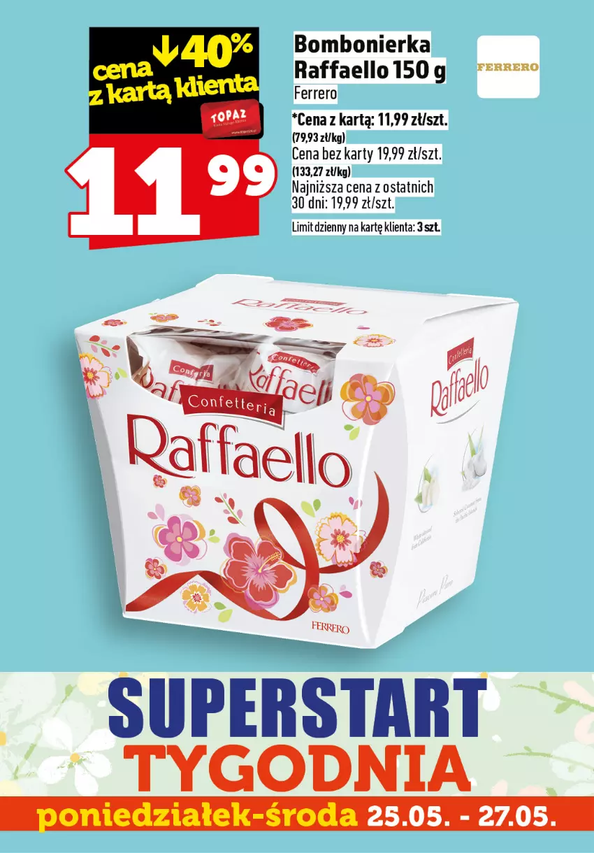 Gazetka promocyjna Topaz - Gazetka - ważna 25.05 do 27.05.2026 - strona 3 - produkty: Fa, Ferrero, Raffaello