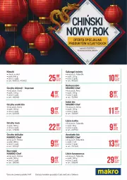 Gazetka promocyjna Makro - [Oferta specjalna] Chiński Nowy Rok - Gazetka - ważna od 21.02 do 21.02.2021 - strona 1 - produkty: Kurkuma, Grzyby, Liście kafiru, Grzyby mun, Gala, Grzyby shiitake, Boczniak, Imbir