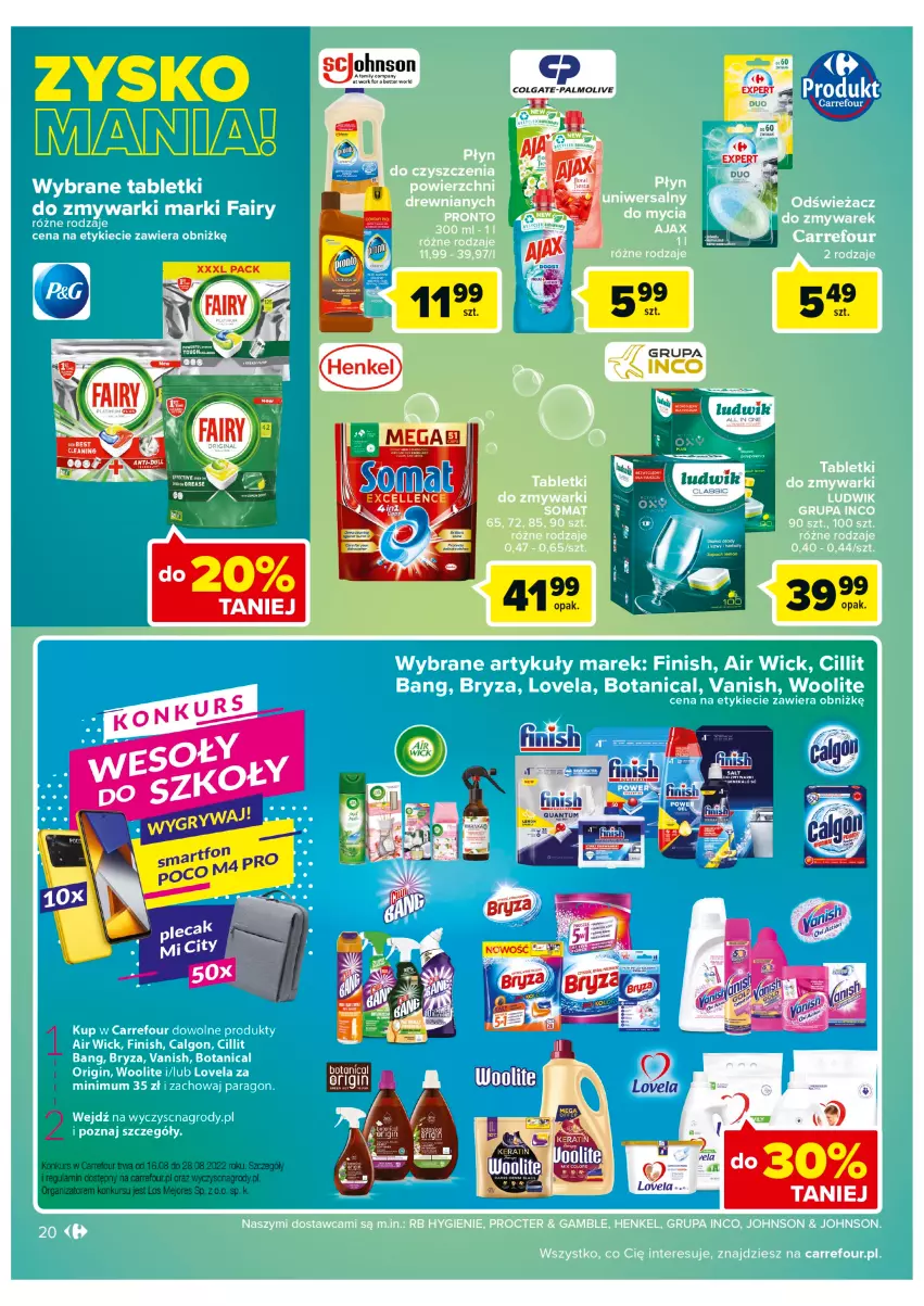 Gazetka promocyjna Carrefour - Gazetka Carrefour Bielany Wrocławskie - ważna 16.08 do 28.08.2022 - strona 20 - produkty: Colgate, LG, Lovela, Palmolive