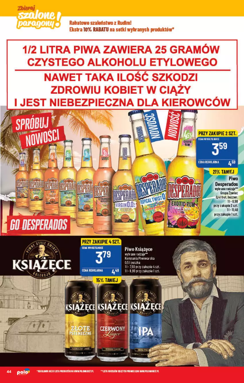 Gazetka promocyjna PoloMarket - Gazetka pomocyjna - ważna 16.03 do 22.03.2022 - strona 44 - produkty: Desperados