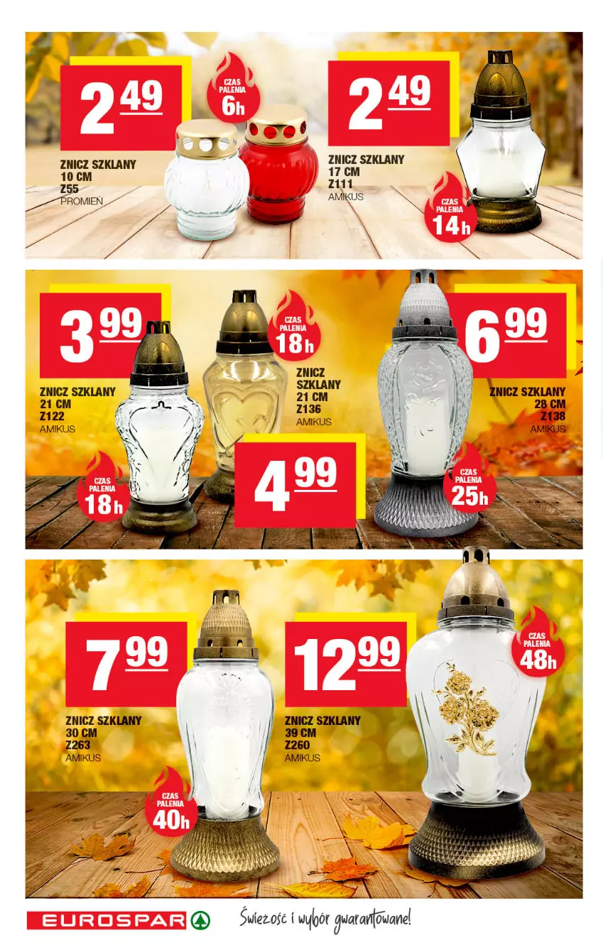 Gazetka promocyjna Spar - EuroSpar - ważna 04.10 do 14.10.2022 - strona 14 - produkty: Znicz