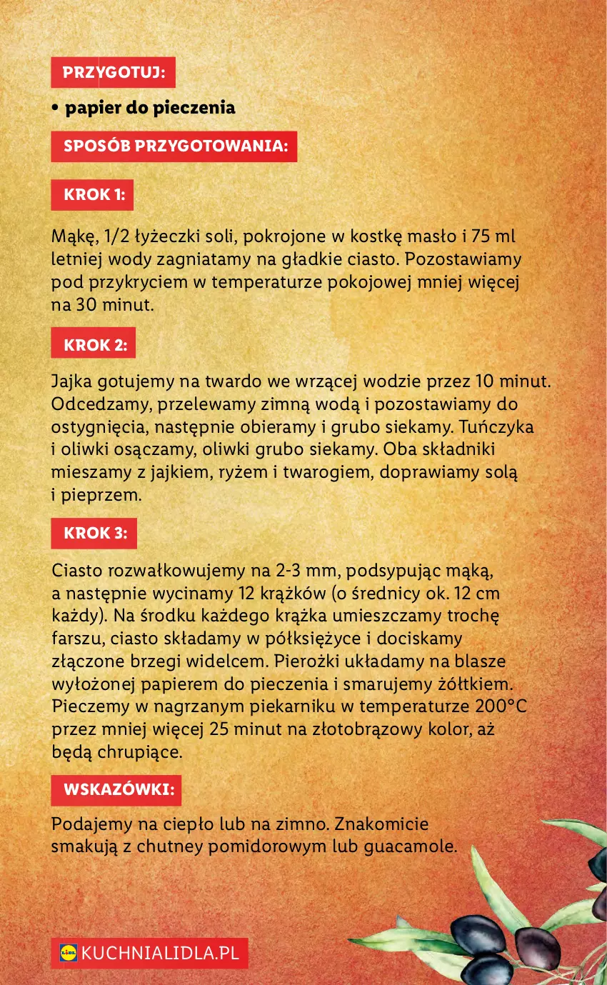 Gazetka promocyjna Lidl - TYDZIEŃ SMAKÓW IBERYJSKICH - ważna 26.04 do 30.04.2021 - strona 18 - produkty: Amol, Fa, Kuchnia, Masło, Oliwki, Papier, Papier do pieczenia, Piec, Piekarnik, Pieprz, Ryż, Tuńczyk