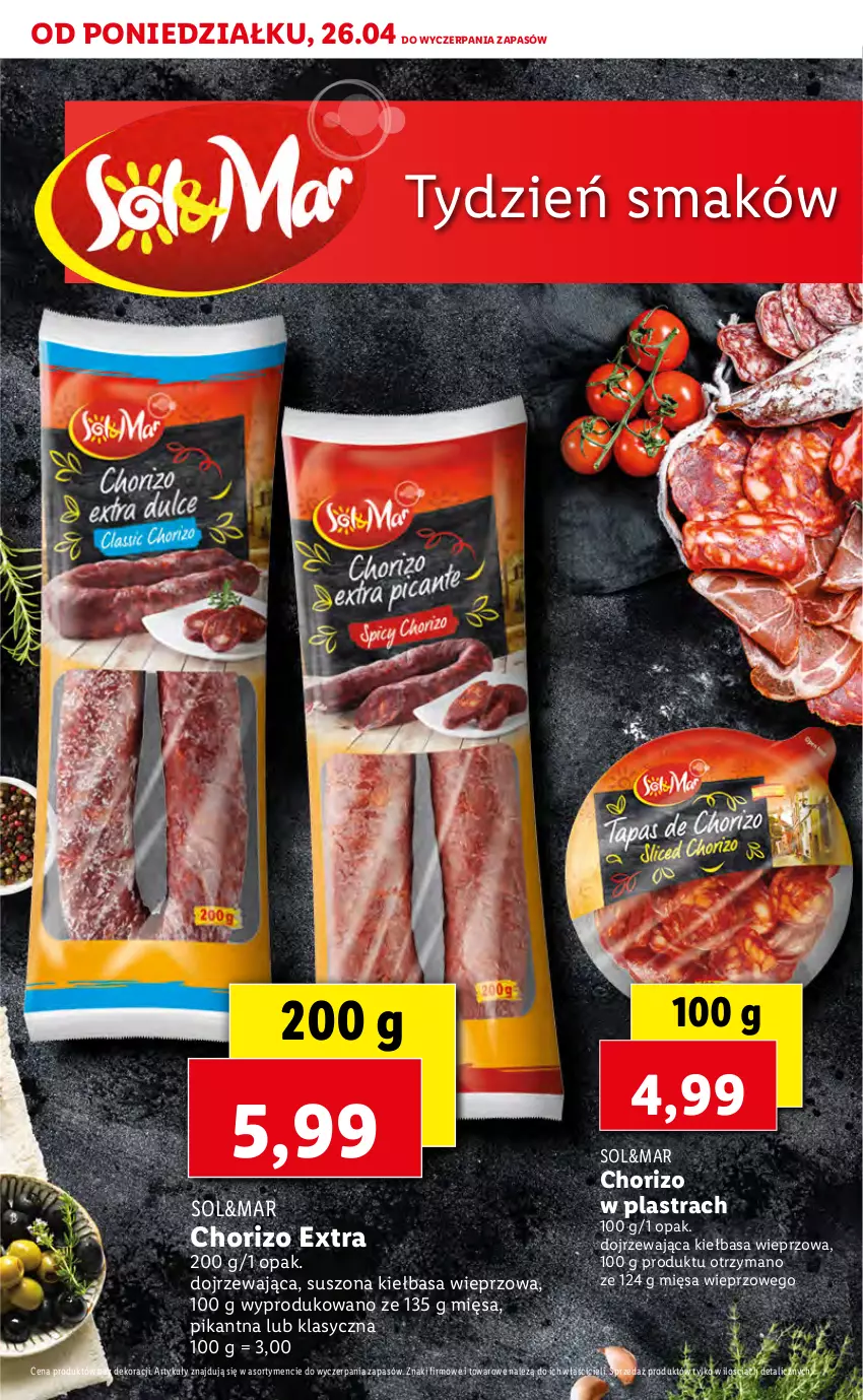 Gazetka promocyjna Lidl - TYDZIEŃ SMAKÓW IBERYJSKICH - ważna 26.04 do 30.04.2021 - strona 2 - produkty: Kiełbasa