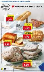 Gazetka promocyjna Lidl - GAZETKA - Gazetka - ważna od 19.06 do 19.06.2021 - strona 16 - produkty: Piec, Ser, Hot dog, Bagietka, Pieczarka, Pieczywo, Pizzerina, Chleb, Grill