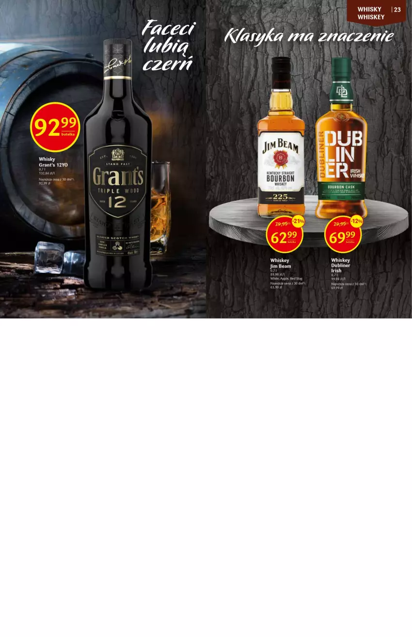 Gazetka promocyjna Delikatesy Centrum - Deli Barek DC13/14 - ważna 30.03 do 19.04.2023 - strona 12 - produkty: Bourbon, Jim Beam, Whiskey, Whisky