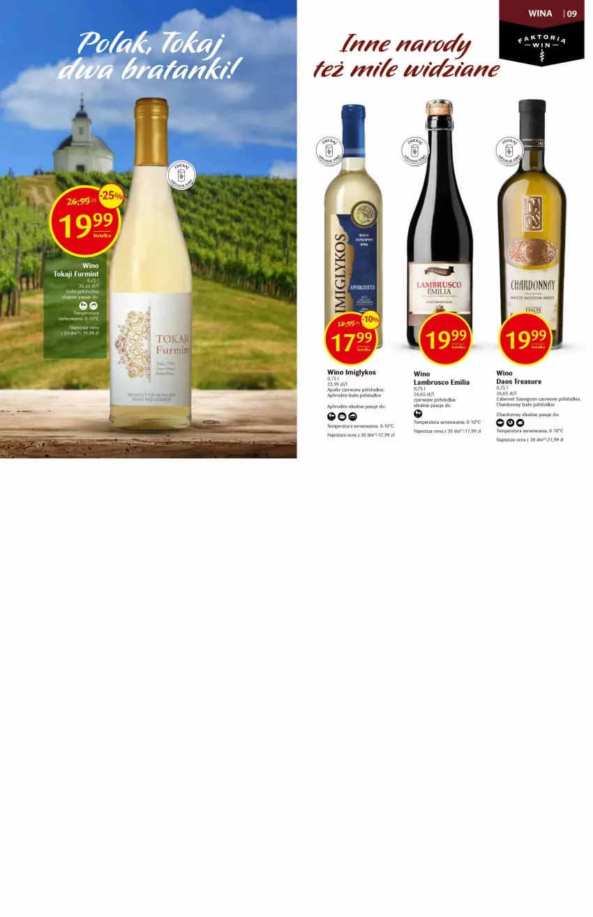 Gazetka promocyjna Delikatesy Centrum - Deli Barek DC13/14 - ważna 30.03 do 19.04.2023 - strona 5 - produkty: Cabernet Sauvignon, Chardonnay, Gra, Mule, Ser, Tokaji, Wino