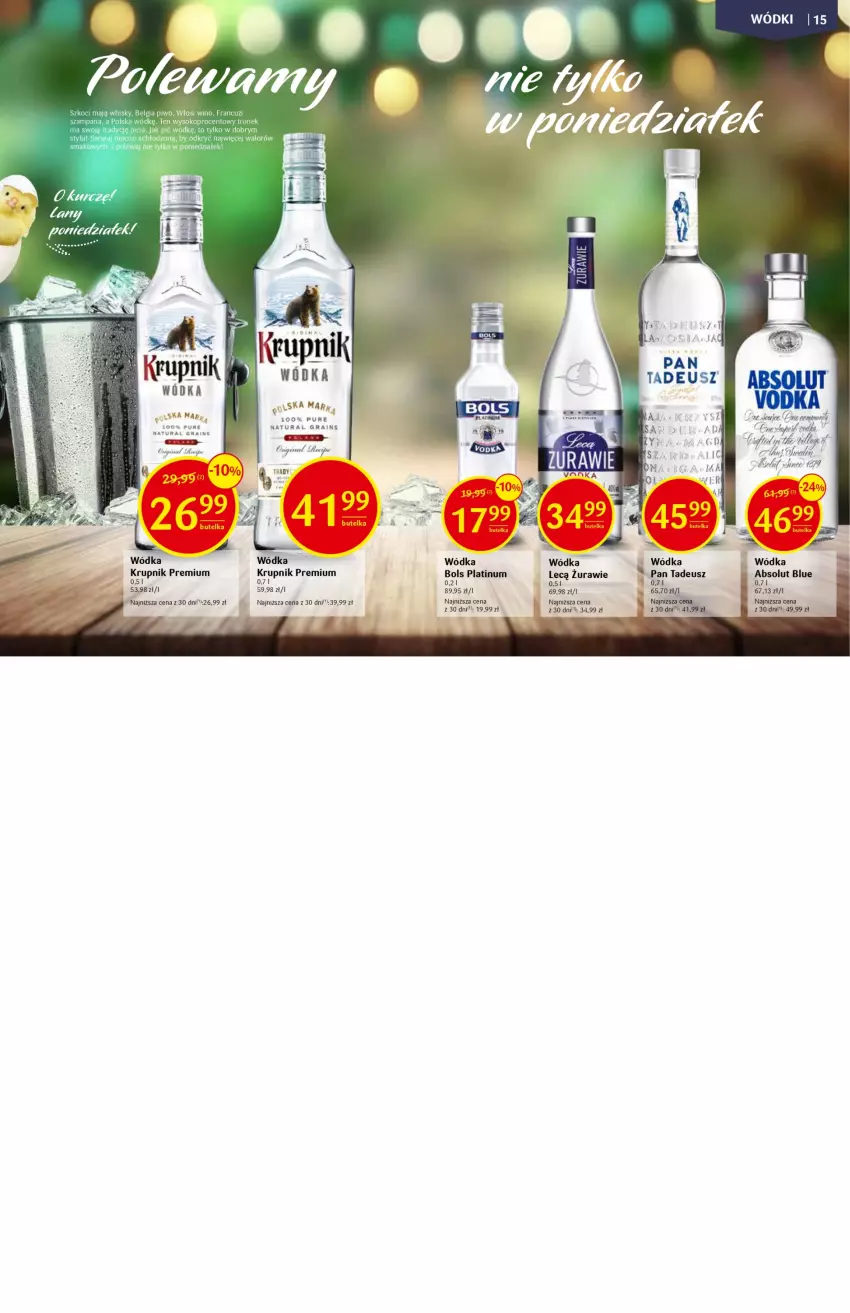 Gazetka promocyjna Delikatesy Centrum - Deli Barek DC13/14 - ważna 30.03 do 19.04.2023 - strona 8 - produkty: Absolut, Bols, Gin, Gra, Krupnik, Pur, Sok, Wódka