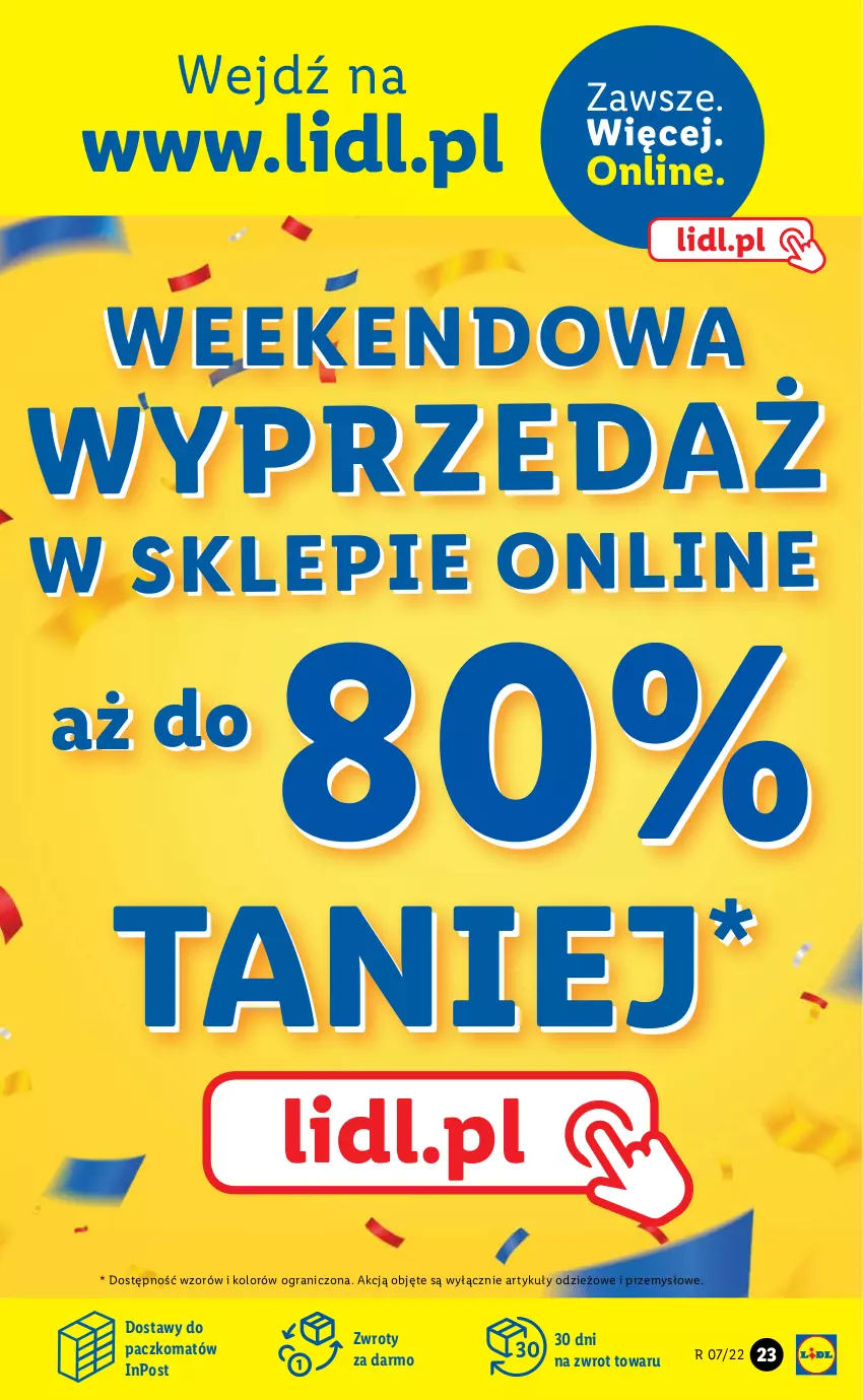 Gazetka promocyjna Lidl - GAZETKA - ważna 14.02 do 19.02.2022 - strona 23 - produkty: Gra