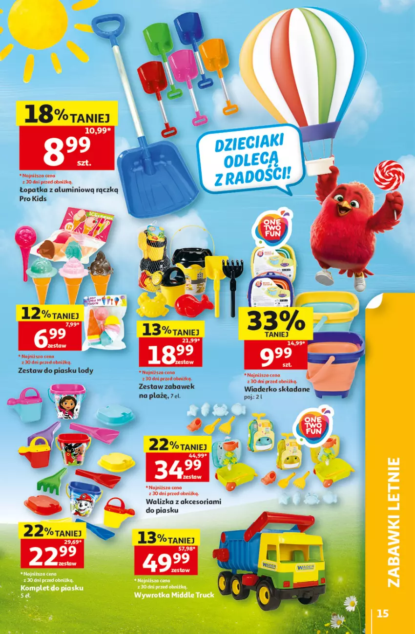 Gazetka promocyjna Auchan - Gazetka 30 Lat Hipermarket Auchan - ważna 28.05 do 03.06.2026 - strona 15 - produkty: Lody, Por, Walizka