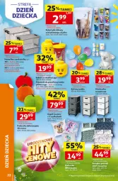 Gazetka promocyjna Auchan - Gazetka 30 Lat Hipermarket Auchan - Gazetka - ważna od 03.06 do 03.06.2026 - strona 22 - produkty: Balony, Poduszka dekoracyjna, Pojemnik, LEGO, Regał, Pojemnik do przechowywania, Owoce, Kubek, Poduszka, Fa