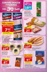Gazetka promocyjna Auchan - Gazetka 30 Lat Hipermarket Auchan - Gazetka - ważna od 03.06 do 03.06.2026 - strona 34 - produkty: Krakus, Gra, Prosciutto, Kiełbasa podwawelska, Wawel, Szynka, Pizza, Morliny, Frankfurterki, Szynka biała, Kiełbasa
