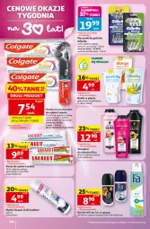 Gazetka promocyjna Auchan - Gazetka 30 Lat Hipermarket Auchan - Gazetka - ważna od 03.06 do 03.06.2026 - strona 44 - produkty: Mydło w płynie, Szczoteczka do zębów, Pasta do zębów, Lacalut, Cleanic, Szampon, Gillette, Mydło, Colgate, Szczoteczka, LG, Fa