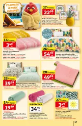 Gazetka promocyjna Auchan - Gazetka 30 Lat Hipermarket Auchan - Gazetka - ważna od 03.06 do 03.06.2026 - strona 47 - produkty: Ser, Pościel, Ananas, Poduszka dekoracyjna, Serwetki, Prześcieradło, Duck, Wełna, Ręcznik, Narzuta, Komplet pościeli, Poduszka