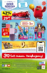 Gazetka promocyjna Auchan - Gazetka 30 Lat Hipermarket Auchan - Gazetka - ważna od 03.06 do 03.06.2026 - strona 57 - produkty: Top, Por, Gra, Kosz, Tera, Barbie, Mattel, Kubek, Fa