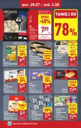 Gazetka promocyjna Aldi - Pełna oferta - Gazetka - ważna od 02.08 do 02.08.2025 - strona 14 - produkty: Kurczak, Sos, Ser, Gry, Produkty mrożone, Lody, 7 Days, Rogal, Czekolada, Danio, Frytki, Mango, Kinder, Milka, Fa