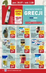 Gazetka promocyjna Aldi - Pełna oferta - Gazetka - ważna od 02.08 do 02.08.2025 - strona 20 - produkty: Piec, Makaron, Sos, Ser, Gin, Smakowita, Oliwki, Sałat, Fasola, Oliwa z oliwek, Grill, Fa