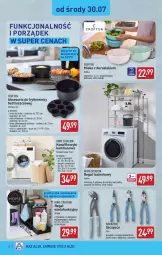 Gazetka promocyjna Aldi - Pełna oferta - Gazetka - ważna od 02.08 do 02.08.2025 - strona 28 - produkty: Sok, Por, Durszlak, Kosz, Regał, Szczypce, Półka, Haczyk, Miska