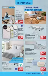 Gazetka promocyjna Aldi - Pełna oferta - Gazetka - ważna od 02.08 do 02.08.2025 - strona 29 - produkty: Sok, Deska do prasowania, Pokrowiec na deskę, Kosz, Prześcieradło, Wełna, Bieganie, Pokrowiec