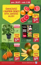 Gazetka promocyjna Aldi - Pełna oferta - Gazetka - ważna od 02.08 do 02.08.2025 - strona 5 - produkty: Burger, Mango, Grejpfrut