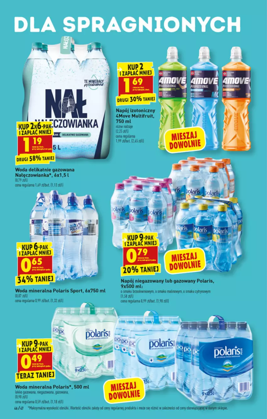 Gazetka promocyjna Biedronka - W tym tygodniu - ważna 13.09 do 18.09.2021 - strona 46 - produkty: Nałęczowianka, Napój, Napój izotoniczny, Napój niegazowany, Por, Sport, Woda, Woda mineralna