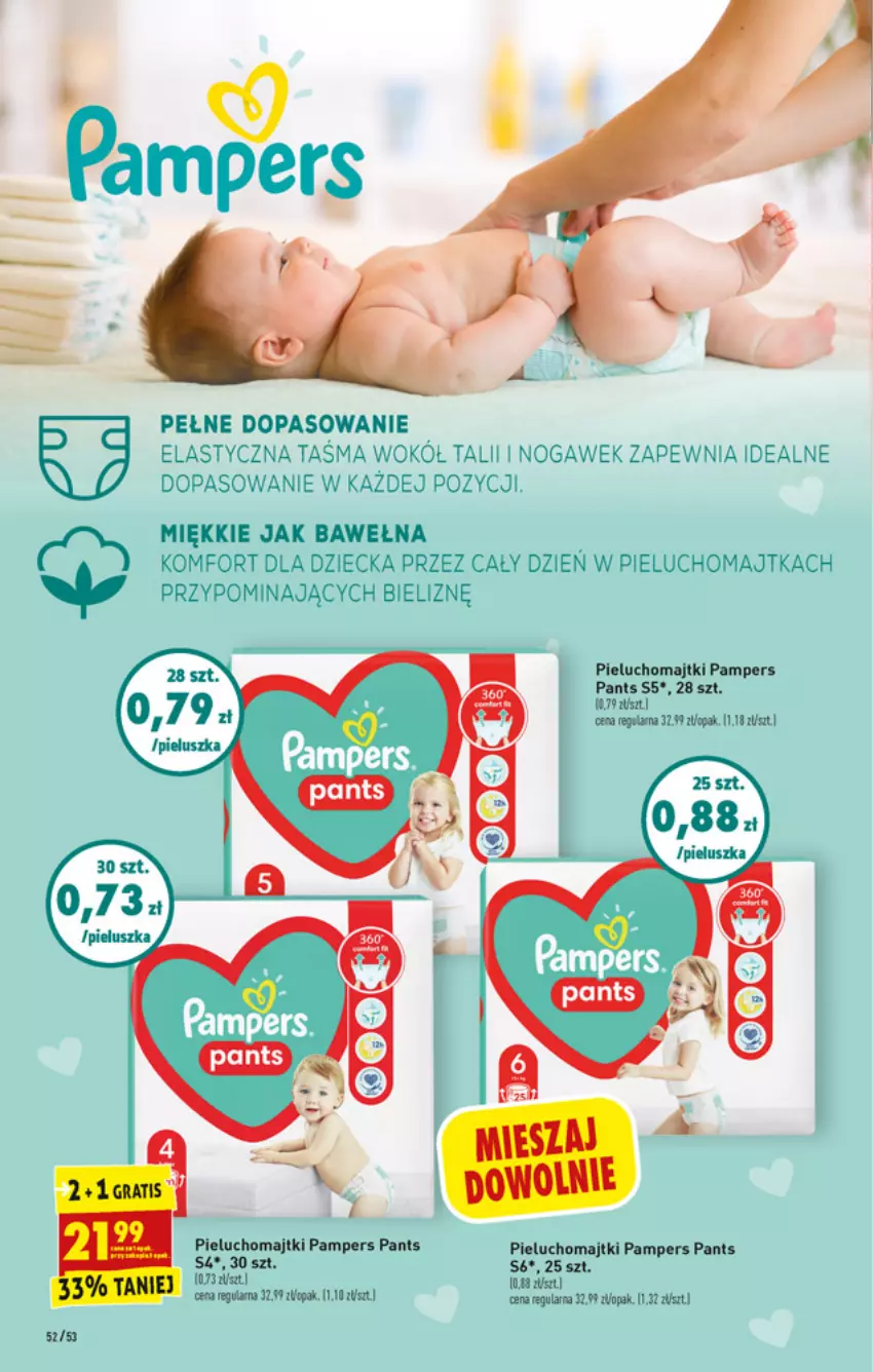 Gazetka promocyjna Biedronka - W tym tygodniu - ważna 13.09 do 18.09.2021 - strona 52 - produkty: Fa, Gala, Majtki, Pampers, Pieluchomajtki