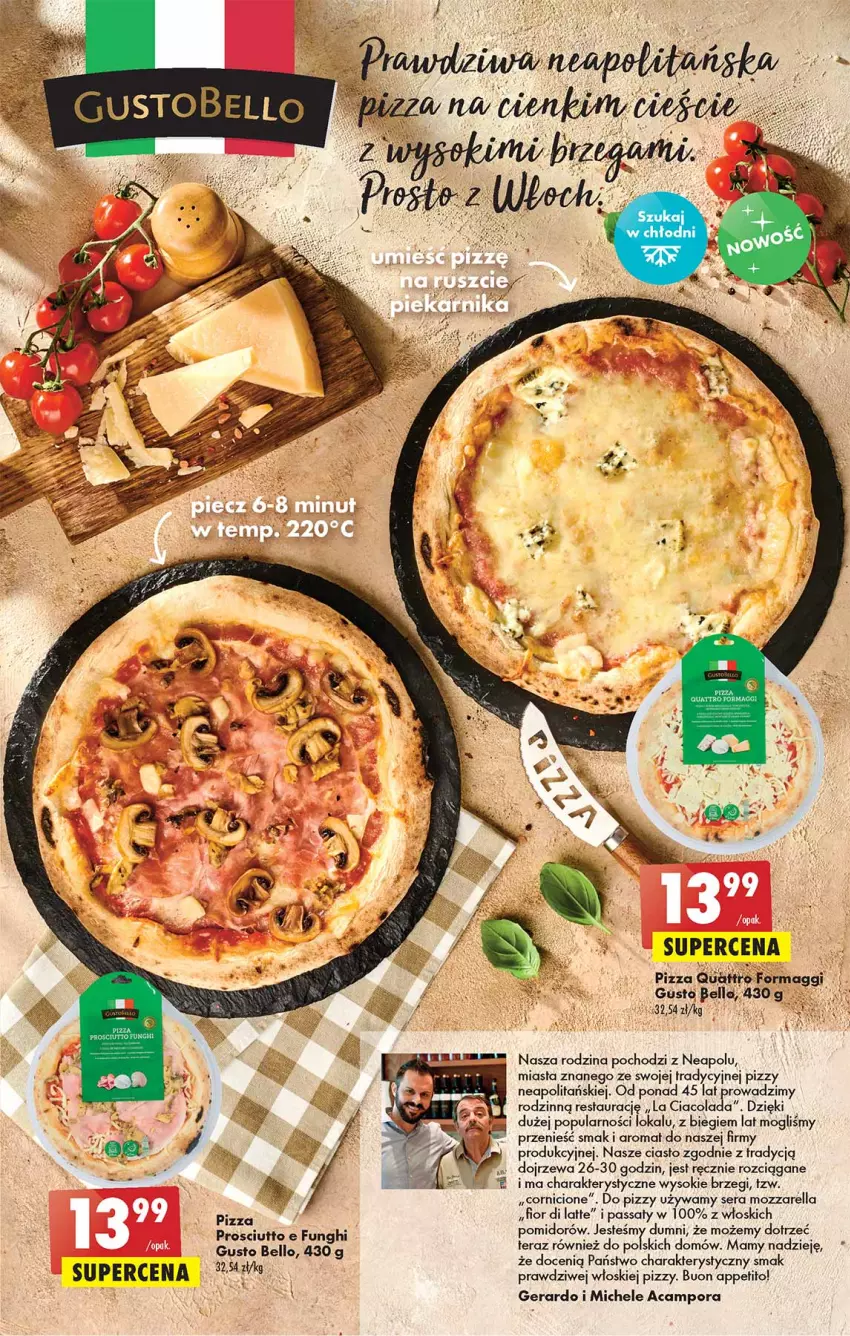 Gazetka promocyjna Biedronka - W tym tygodniu - ważna 31.03 do 06.04.2022 - strona 45 - produkty: Bell, Mozzarella, O nas, Pizza, Por, Prosciutto, Ser, Sok, Tera