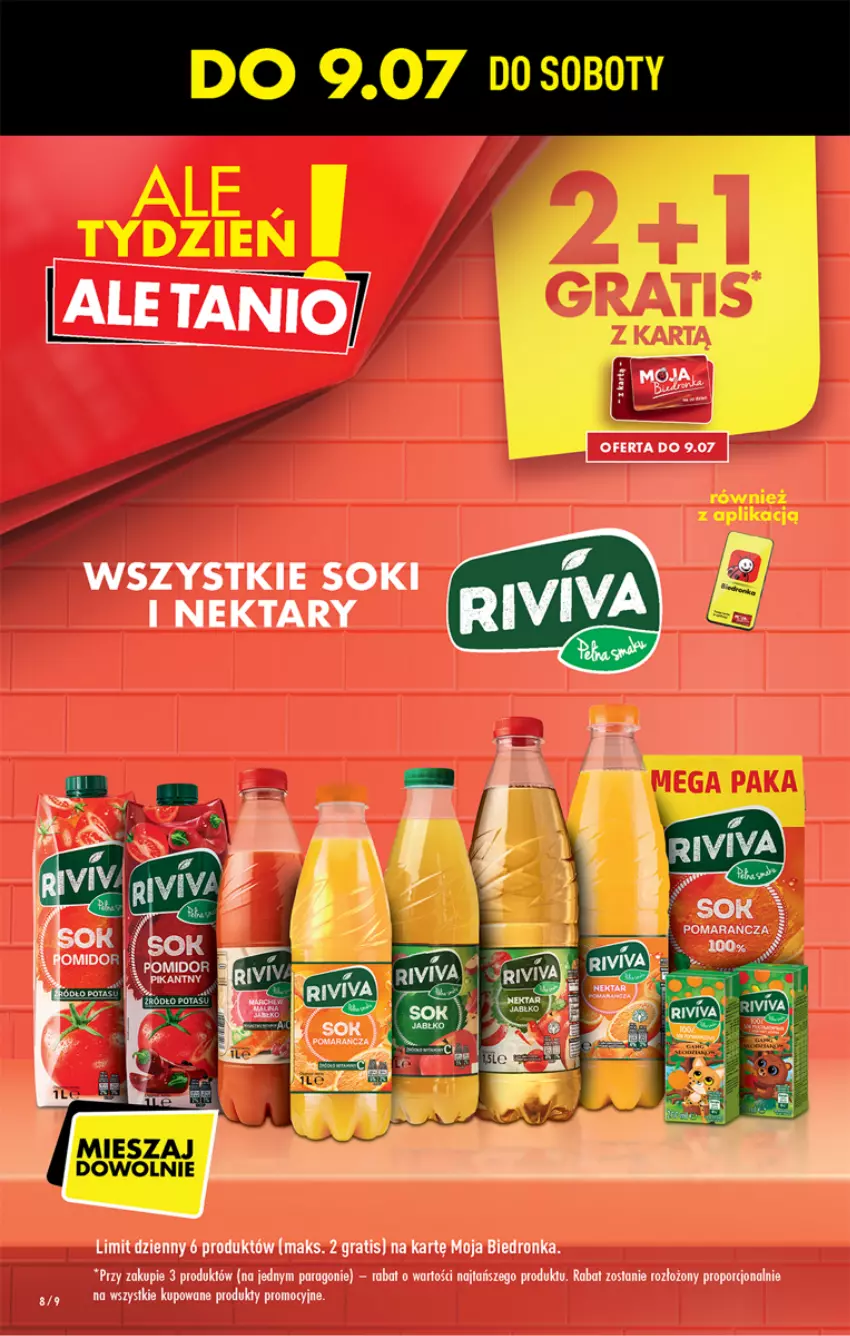 Gazetka promocyjna Biedronka - ważna 07.07 do 13.07.2022 - strona 8 - produkty: Dron, Gra, Nektar, Por, Sok