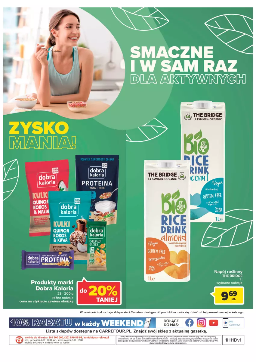 Gazetka promocyjna Carrefour - Gazetka Poczuj się kwitnąco na wiosnę - ważna 15.03 do 26.03.2022 - strona 36 - produkty: Fa, Kokos, Napój, Napój roślinny, Taca