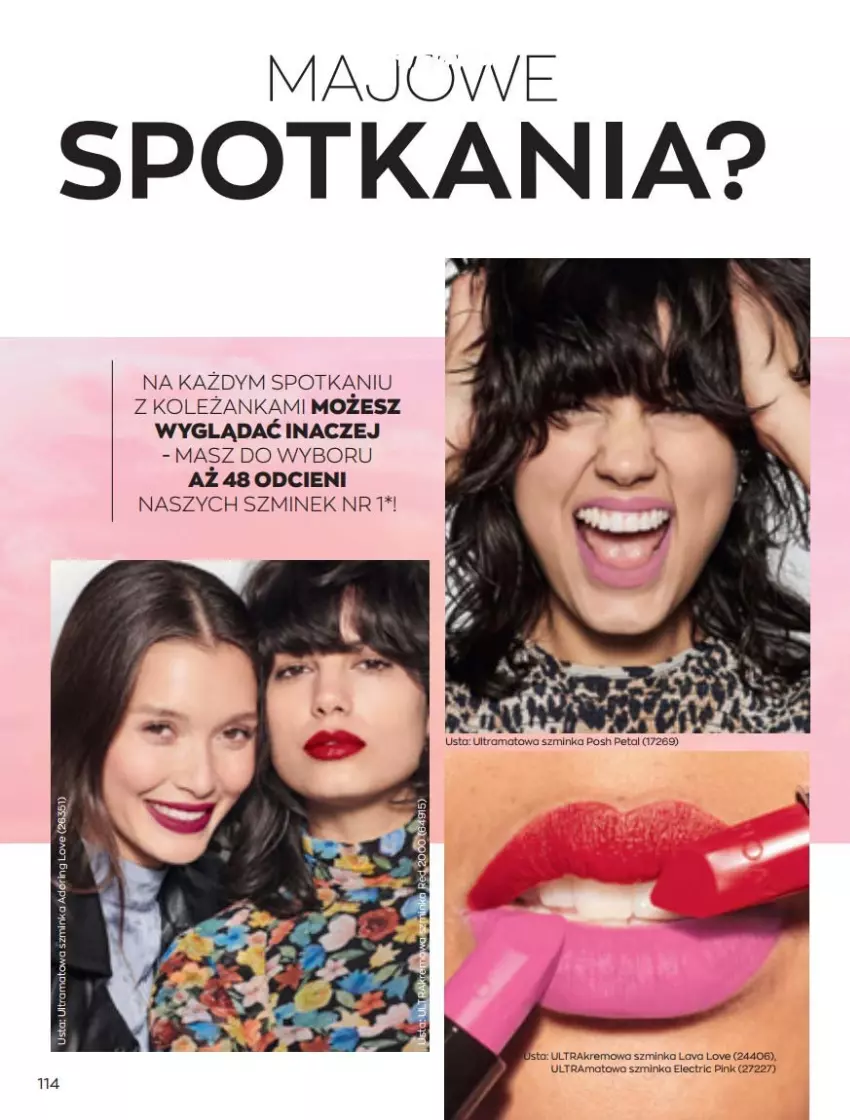 Gazetka promocyjna Avon - Katalog Avon online 5/2021 - ważna 01.05 do 31.05.2021 - strona 114 - produkty: Inka, Leżanka, Szminka