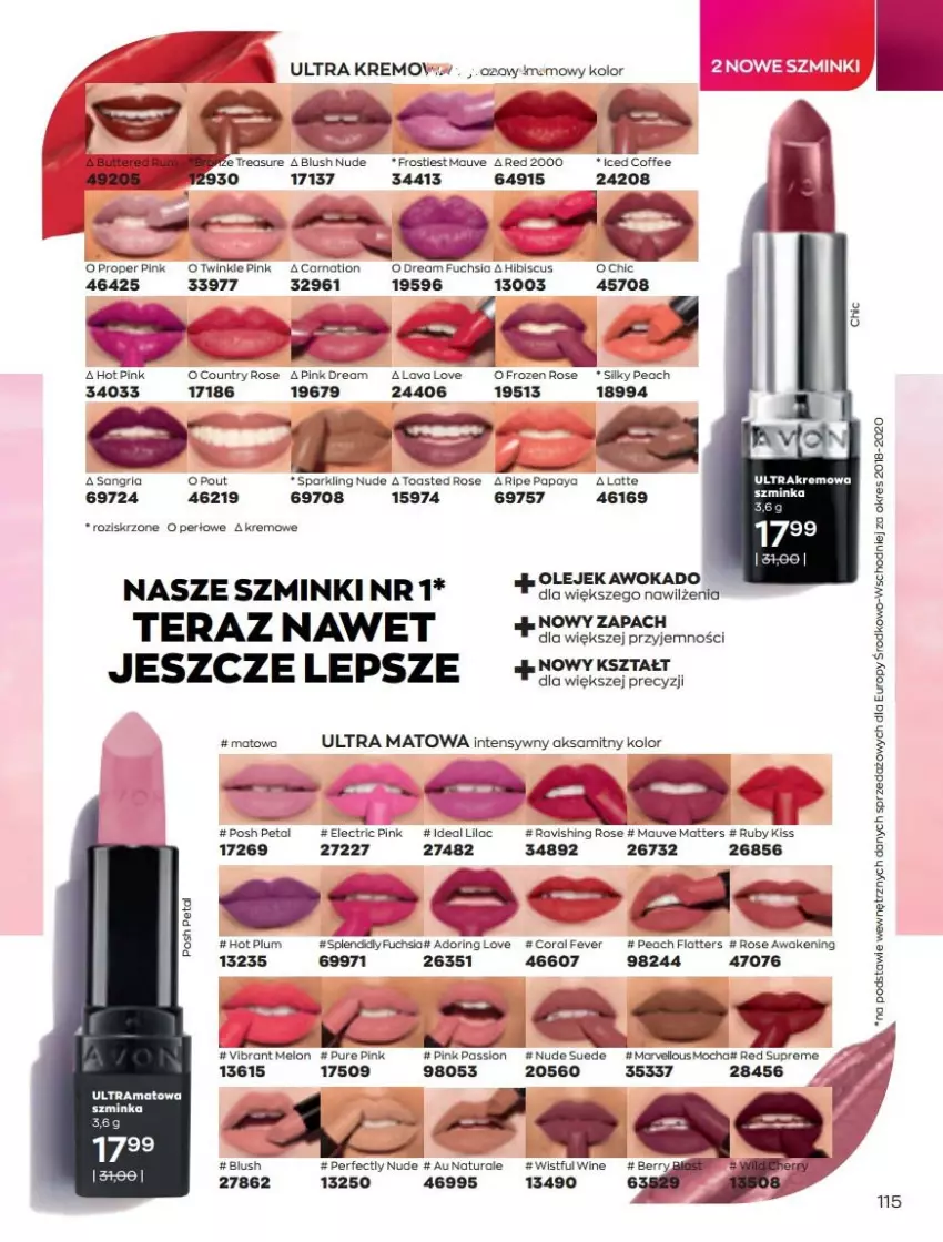 Gazetka promocyjna Avon - Katalog Avon online 5/2021 - ważna 01.05 do 31.05.2021 - strona 115 - produkty: Aksam, Frozen, Melon, Pur, Rama, Tera