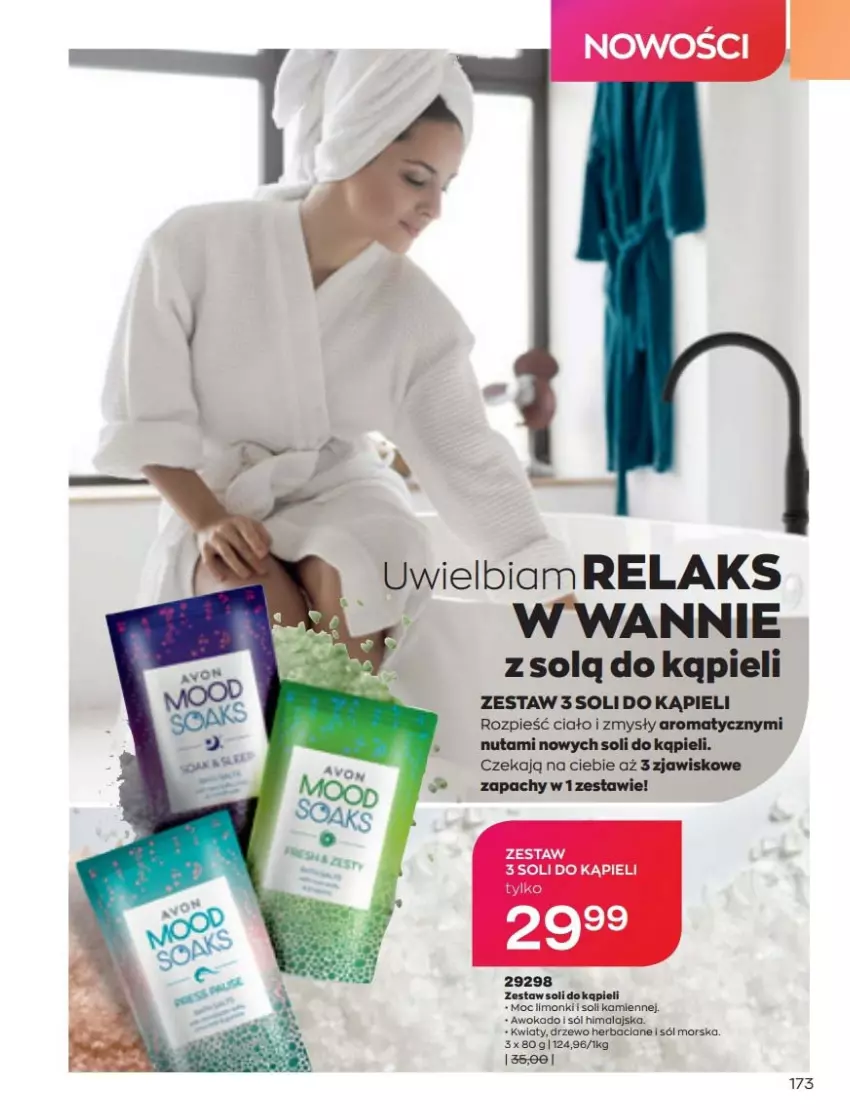 Gazetka promocyjna Avon - Katalog Avon online 5/2021 - ważna 01.05 do 31.05.2021 - strona 173 - produkty: Sól, Sól himalajska