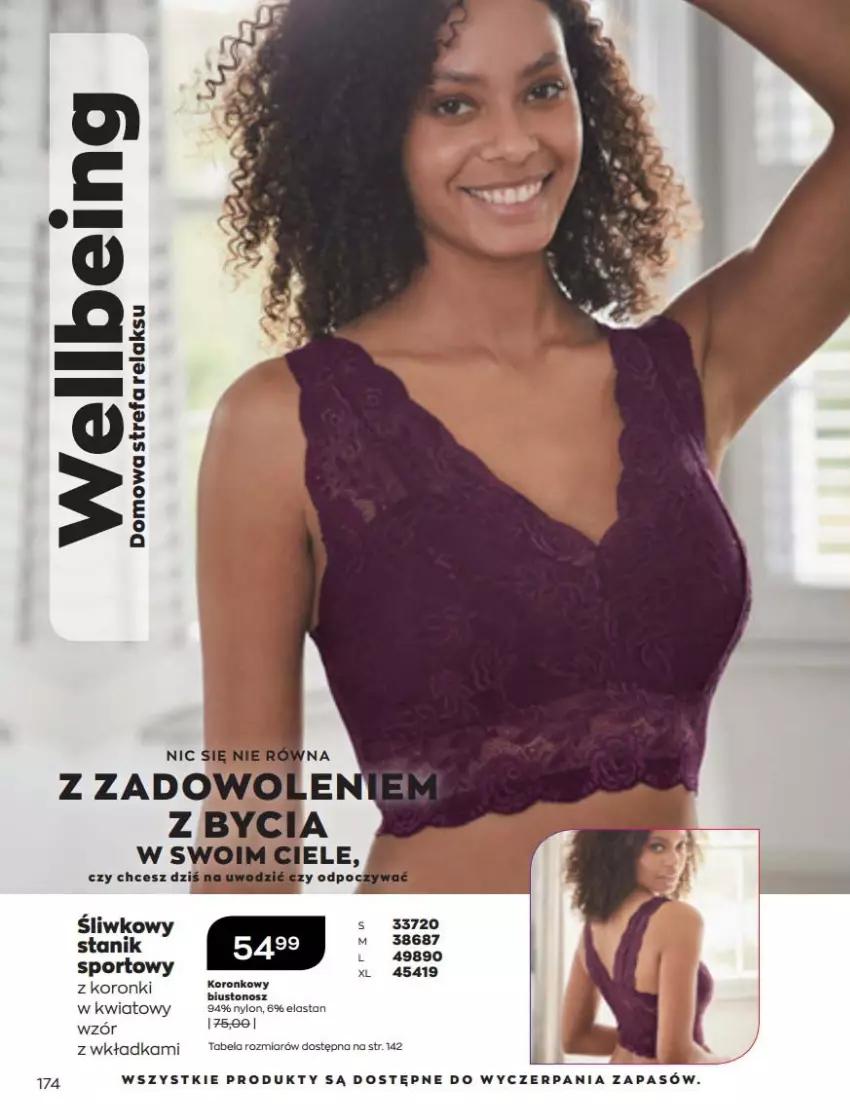 Gazetka promocyjna Avon - Katalog Avon online 5/2021 - ważna 01.05 do 31.05.2021 - strona 174 - produkty: Biustonosz, Fa, Por, Sport, Stanik