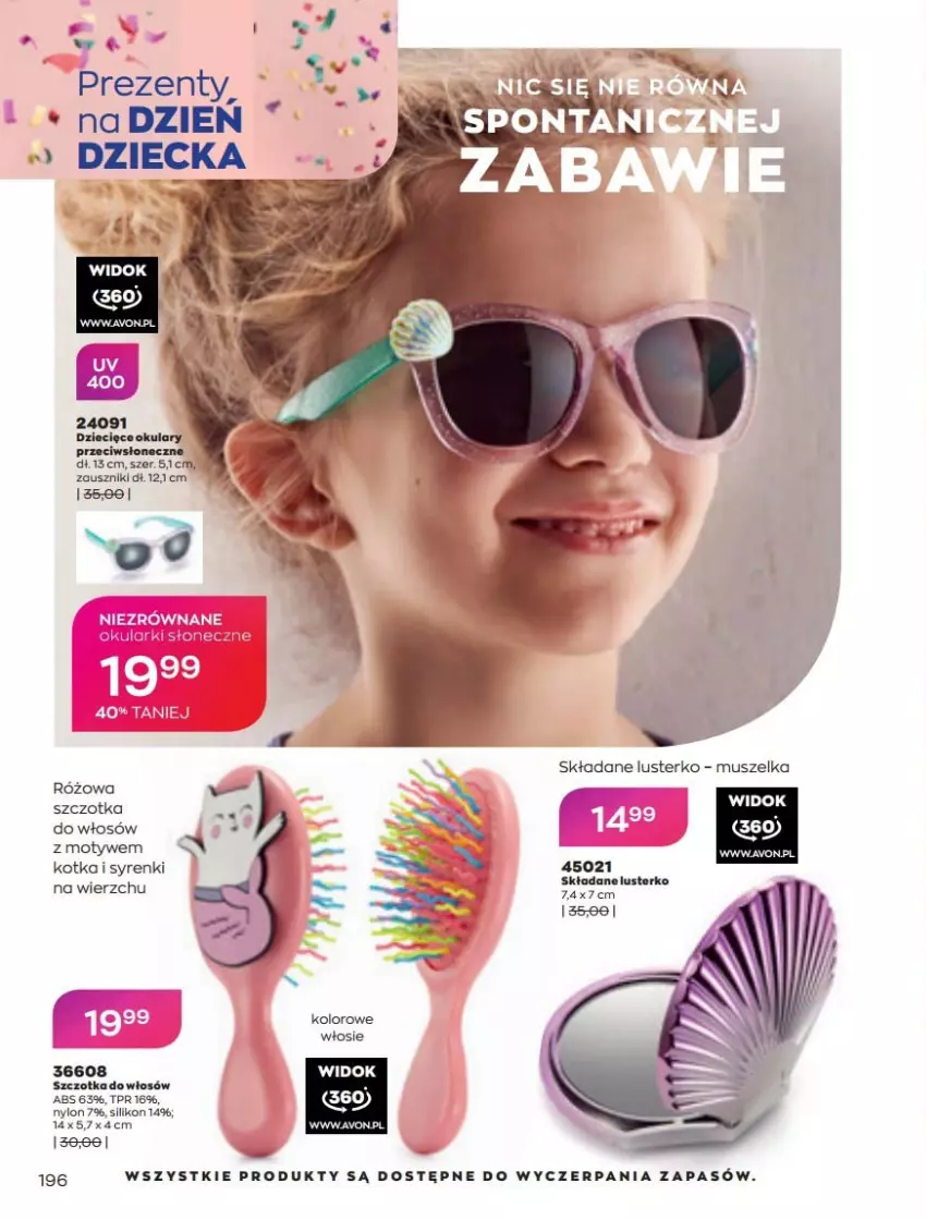 Gazetka promocyjna Avon - Katalog Avon online 5/2021 - ważna 01.05 do 31.05.2021 - strona 196 - produkty: Mus, Szczotka, Szczotka do włosów