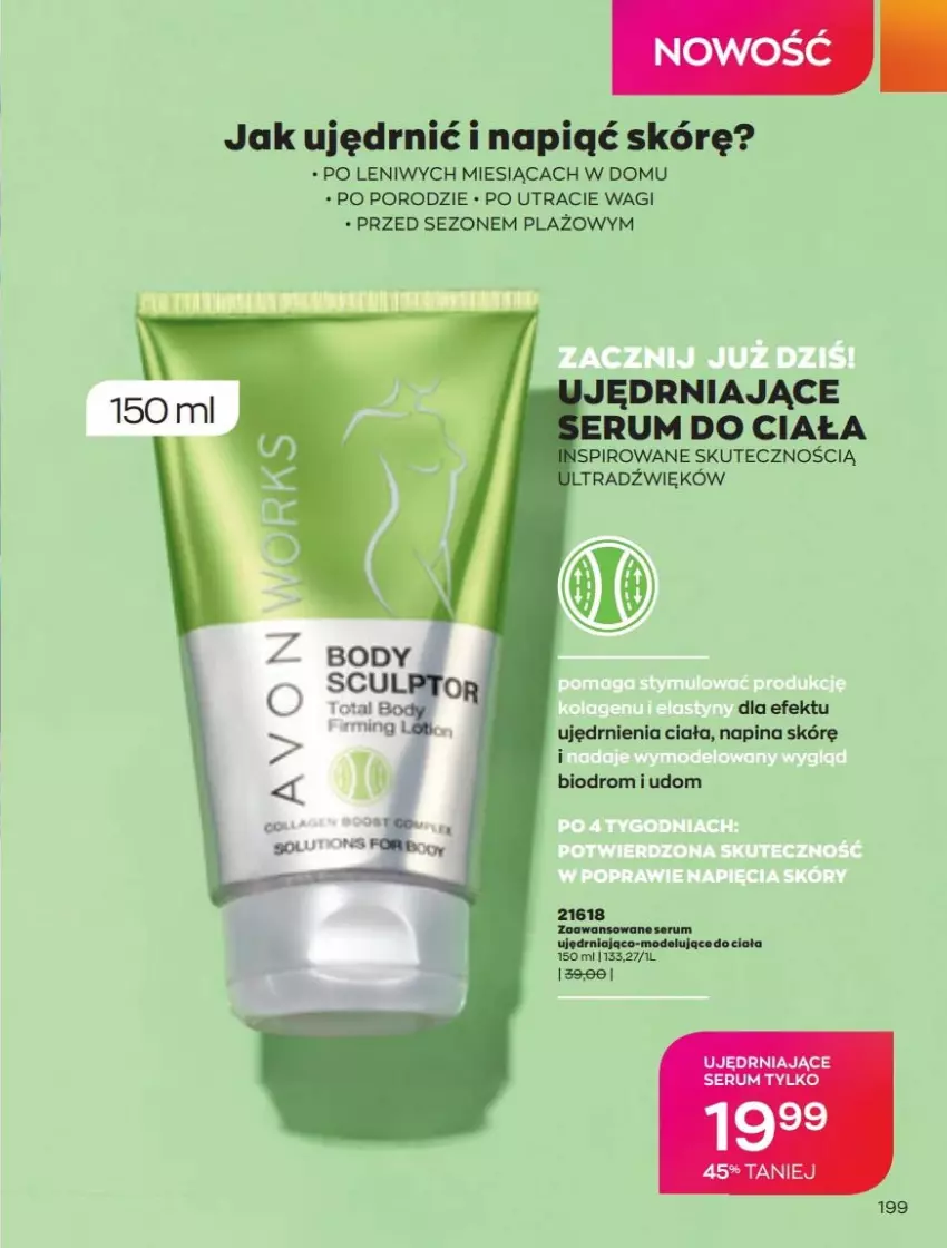 Gazetka promocyjna Avon - Katalog Avon online 5/2021 - ważna 01.05 do 31.05.2021 - strona 199 - produkty: Body, LG, Moda, Por, Rum, Ser, Serum, Wagi