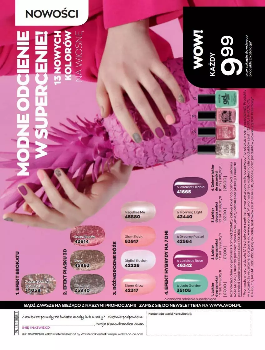 Gazetka promocyjna Avon - Katalog Avon online 5/2021 - ważna 01.05 do 31.05.2021 - strona 234 - produkty: Fa, HP