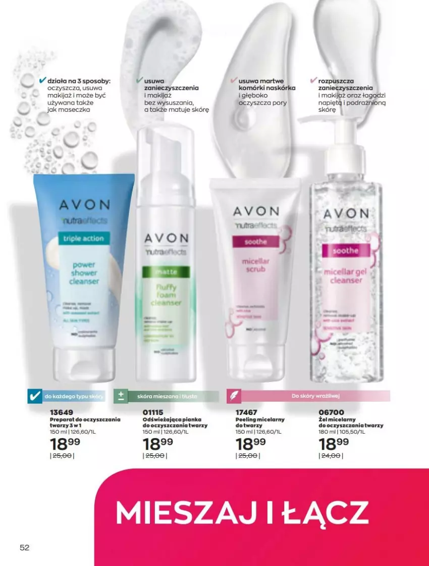 Gazetka promocyjna Avon - Katalog Avon online 5/2021 - ważna 01.05 do 31.05.2021 - strona 52 - produkty: Makijaż, Peeling, Por