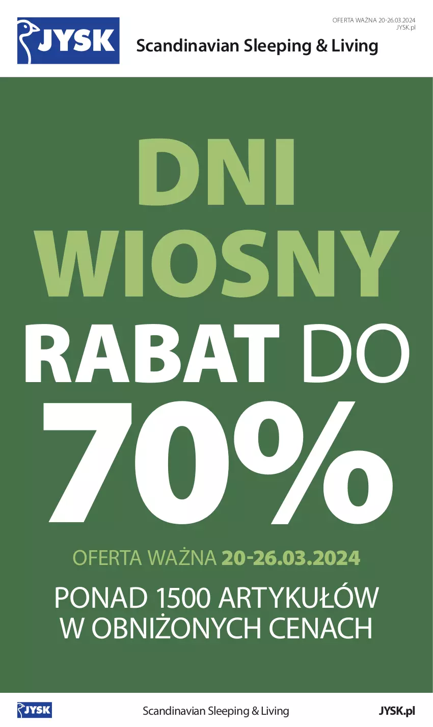 Gazetka promocyjna Jysk - Oferta tygodnia - ważna 20.03 do 26.03.2024 - strona 2