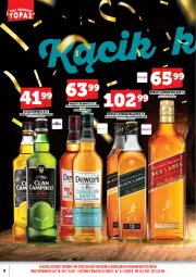 Gazetka promocyjna Topaz - Gazetka - Gazetka - ważna od 15.02 do 15.02.2026 - strona 10 - produkty: Top, Por, Finish, Bell, Johnnie Walker, Lack, Whisky