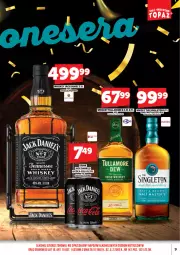 Gazetka promocyjna Topaz - Gazetka - Gazetka - ważna od 15.02 do 15.02.2026 - strona 11 - produkty: Whiskey, Coca-Cola
