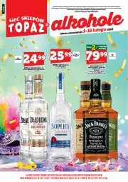 Gazetka promocyjna Topaz - Gazetka - Gazetka - ważna od 15.02 do 15.02.2026 - strona 3 - produkty: Top, Whiskey, Soplica, Wódka
