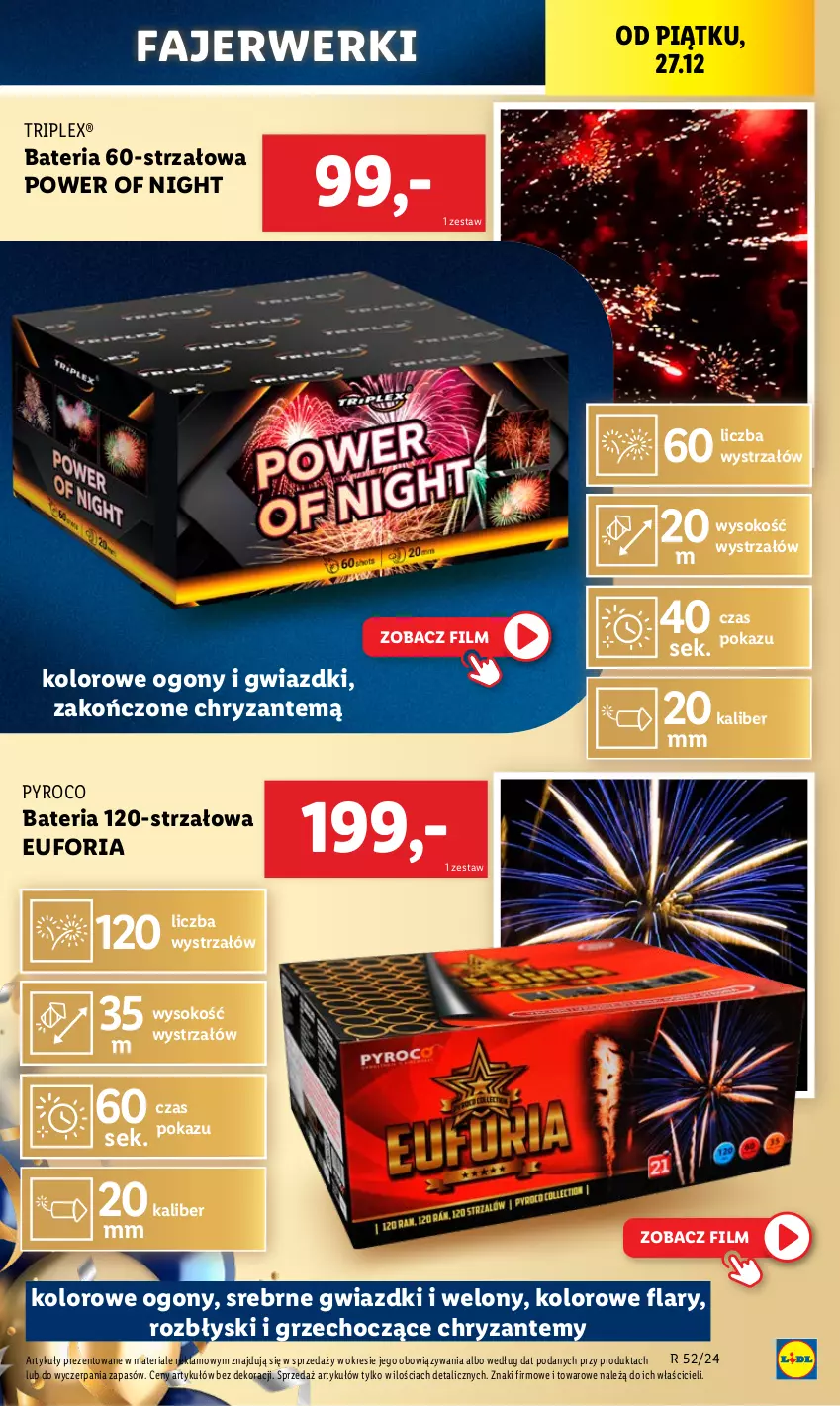 Gazetka promocyjna Lidl - GAZETKA - ważna 27.12 do 28.12.2024 - strona 13 - produkty: Bateria, Fa, Sok, Strzałów