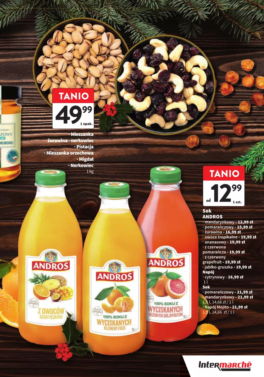 Gazetka promocyjna Intermarche - Gazetka Intermarche - ważna 12.12 do 31.12.2024 - strona 15 - produkty: Ananas, Gra, Mieszanka orzechowa, Napój, Owoce, Sok