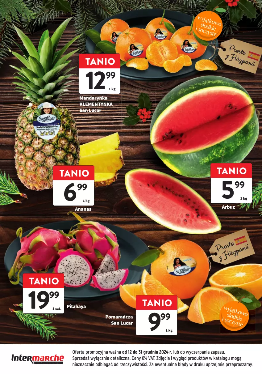 Gazetka promocyjna Intermarche - Gazetka Intermarche - ważna 12.12 do 31.12.2024 - strona 16 - produkty: Pitahaya