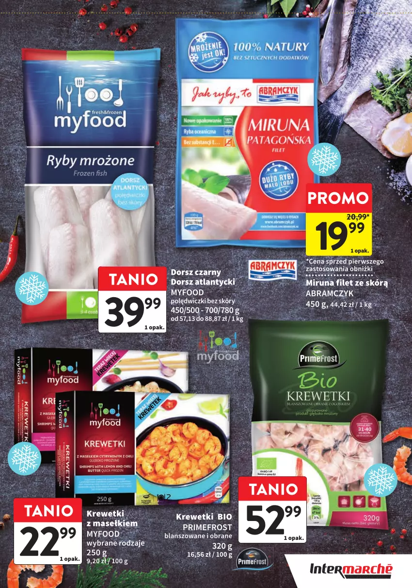 Gazetka promocyjna Intermarche - Gazetka Intermarche - ważna 12.12 do 31.12.2024 - strona 9 - produkty: Billy, Fa, Frozen, Krewetki, Miruna, Tago