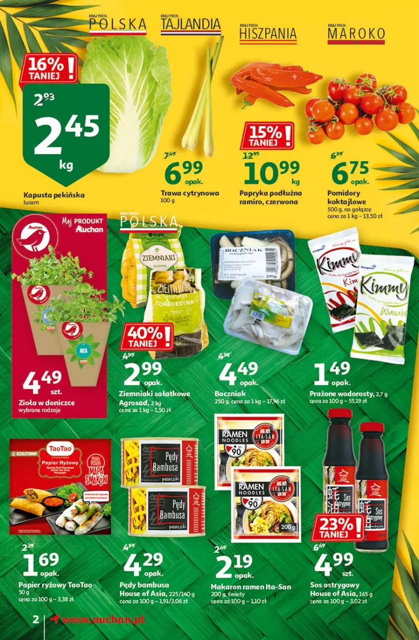 Gazetka promocyjna Auchan - Egzotyczne Kuchnie Świata Supermarkety - ważna 28.01 do 03.02.2021 - strona 2