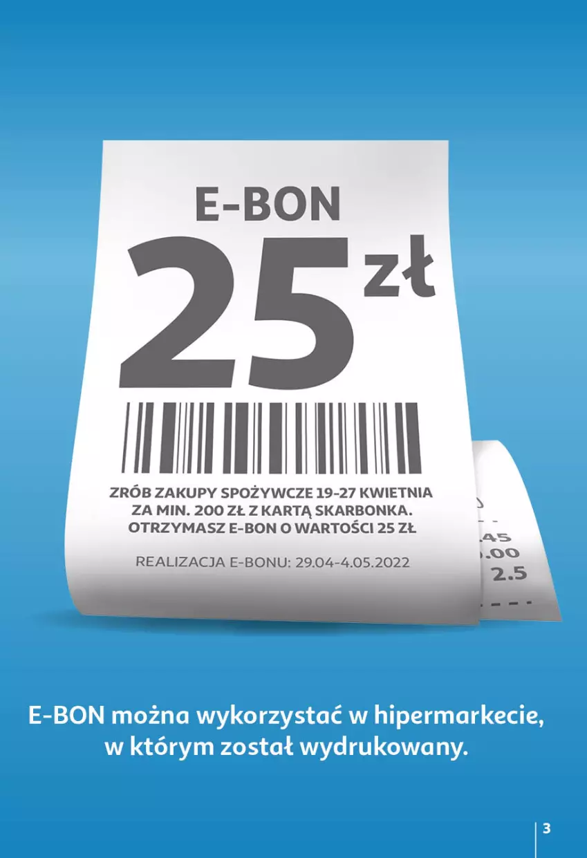 Gazetka promocyjna Auchan - przeNISKIE CENY przeWSPANIAŁE okazje Hipermarkety - ważna 21.04 do 27.04.2022 - strona 3